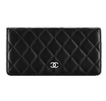 Chanel Classic Quilted Long Zip Wallet Black Lambskin – ＬＯＶＥＬＯＴＳＬＵＸＵＲＹ